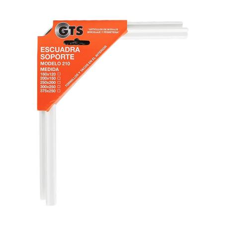 PALOMILLA SOPORTE MOD. 210 300X200 BLANCO 2UD