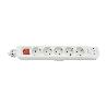 BASE MULTIPLE 5T CON USB+A+C 3680W BLANCO