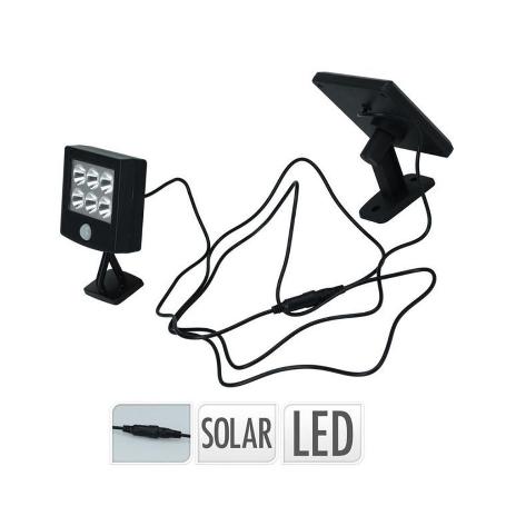 LUZ SOLAR DETECTOR MOVIMIENTO 6 LED