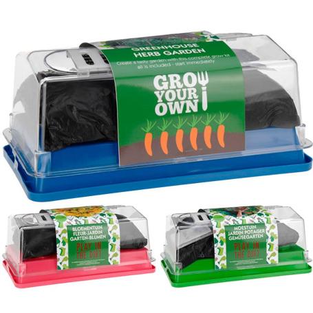 SEMILLERO CON TAPA 32X18X18 CM