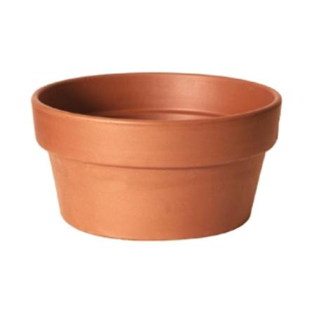 MACETA BAJA BARRO 10X17 CM