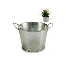 MACETERO ASAS ZINC 20X27,5X10,5 CM