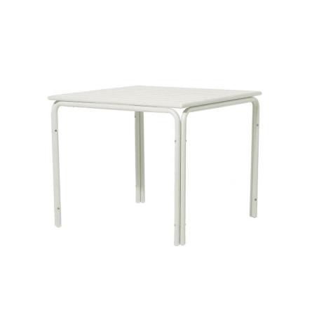 MESA ALUMINIO ALEGRIA BLANCA 70X70 CM
