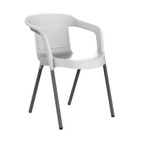 SILLON RESPALDO ALTO MALTA BLANCO