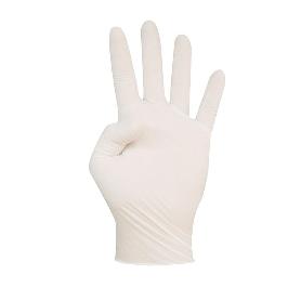 GUANTE LATEX DESECHABLE BLANCO T 8-9-L