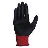 GUANTE H-111801/10 ROJO/NEGRO