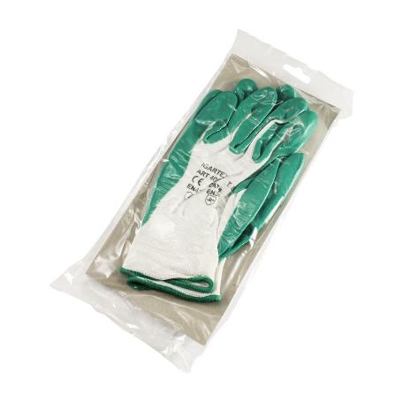 GUANTE NITRILO VERDE T-8 R.40977