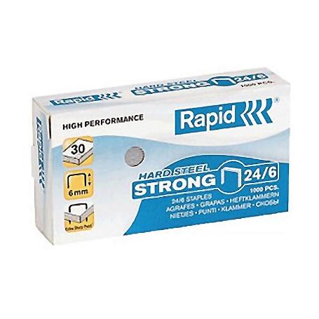 GRAPAS 24/6 COBRE (20 CAJITAS)