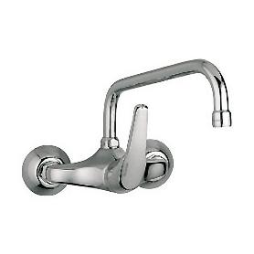 MONOMANDO FREGADERO PARED 5517 CROMO