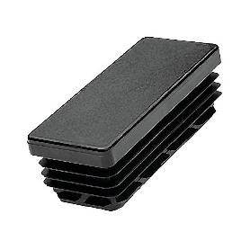 CANTONERA RECTANGULAR 15X30MM INTERIOR NEGRA