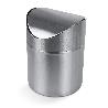PAPELERA SOBREMESA INOXIDABLE 6X6X22 CM