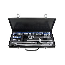 LLAVES VASO 24 PZAS 1/2  CROMO VANADIO