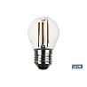 BOMBILLA LED ESFERICA FILAMENTO E27 4W 470LM 2700K