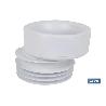 MANGUITO DE CONEXIÓN EXCÉNTRICO PARA INODORO Ø110 MM