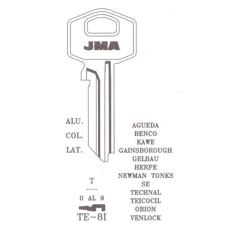 LLAVIN TE-8I ACERO A