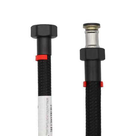 LATIGUILLO  H 3/8  H 3/8 DE 30 CM NEGRO