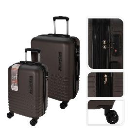 MALETAS GRIS 35X23X52/43X26X62 CM