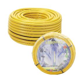 MANGUERA AMARILLA 15 MM C/MALLA 8 BAR