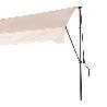 TOLDO + ESTRUCTURA 250X120 CM CREMA