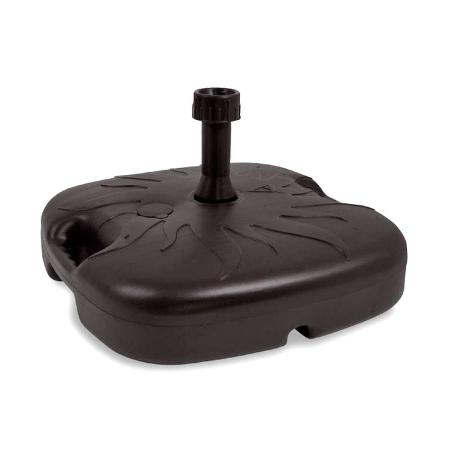 BASE PARASOL RELLENABLE 44X44 CM 18 L ANTRACITA