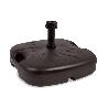 BASE PARASOL RELLENABLE 44X44 CM 18 L ANTRACITA
