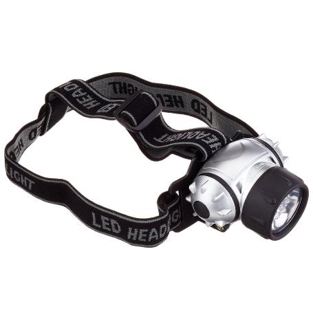 LINTERNA FRONTAL 7 LED 3 OPCIONES