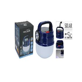 LINTERNA CAMPING SOLAR/BATERIA 12,4X15,9 CM