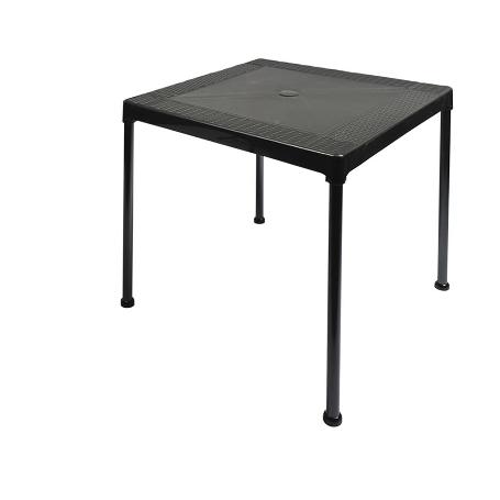 MESA TRENZADO 70X70X72 CM ANTRACITA