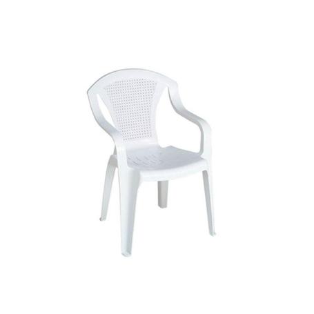 SILLON RESINA REJILLA 8106 BLANCO