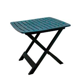 MESA PLEGABLE TEVERE 79X72 CM ANTRACITA