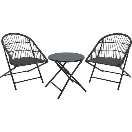 MESITA 45 CM + 2 SILLONES PLEGABLES