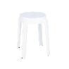 TABURETE RESINA 34X45 CM APILABLE BLANCO