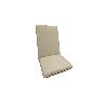COJIN SILLON 90X45X5 CM BEIGE
