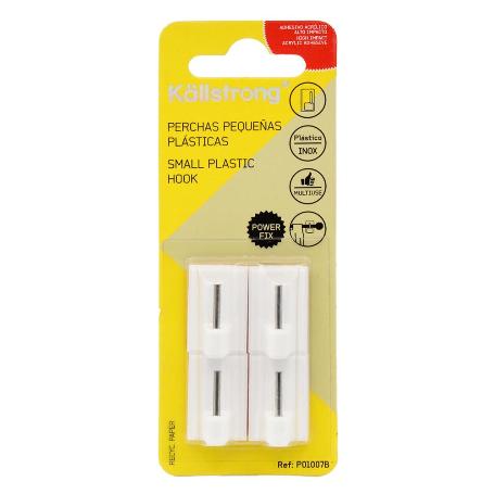 PERCHA PORTAVISILLOS 1007B ADHES. ACRILICO