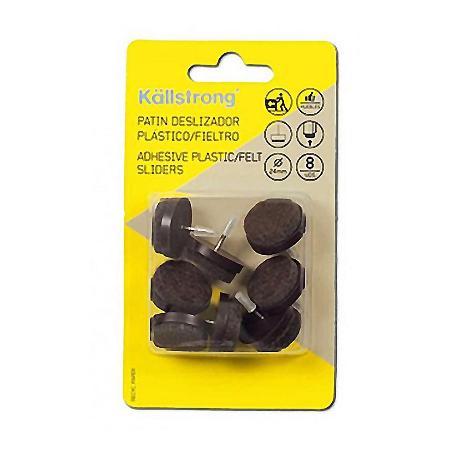 DESLIZADOR FIELTRO C/CLAVO 24MM