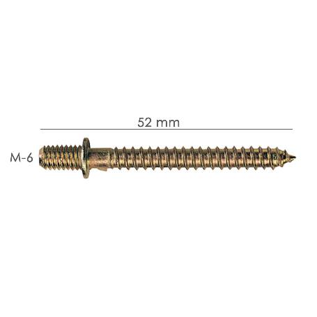 ESPARRAGO PARA SOPORTE MADERA 35-28 Ø MM.  (CAJA 25 UNIDADES)