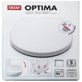 TAPA WC OPTIMA CAIDA LENTA BLANCA