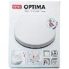 TAPA WC OPTIMA CAIDA LENTA BLANCA