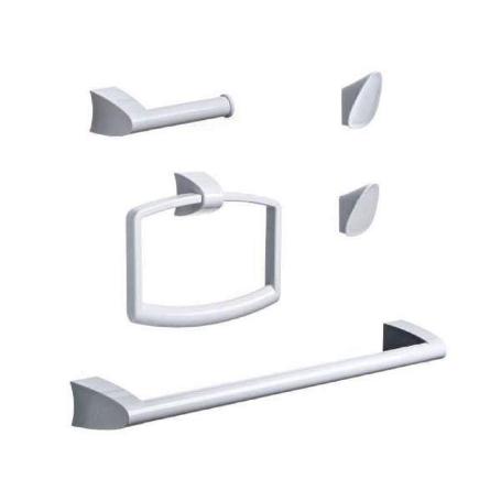 ACCESORIOS BAÑO COOL BLANCO 5 PIEZAS