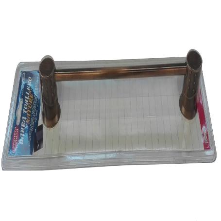 TOALLERO BARRA NATURE/ORO 727/11