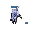 GUANTE ANTICORTE HPPE IMPREGNADO DE NITRILO SANDY COAT TALLA 6 VENTA UNITARIA