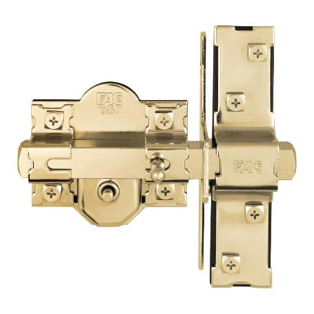 CERROJO 946-RP/80 UVE DORADO ANTI BUMPING