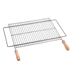 PARRILLA ZINCADA EXTENSIBLE 60X40 CM