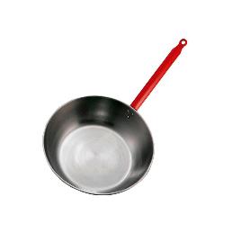 SARTEN PULIDA HONDA CON MANGO BORDON 24 CM