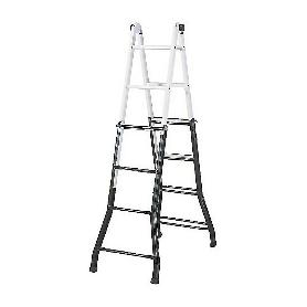 ESCALERA MULTIFUNCION 4X4 M ACERO EMA-04N