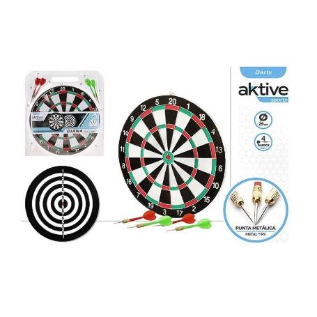 DIANA + 4 DARDO PUNTA METALICA 29 CM