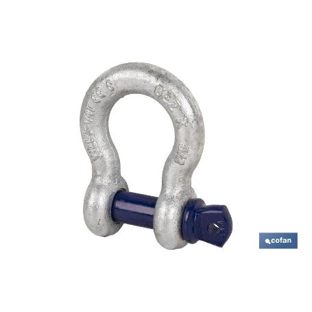 GRILLETE LIRA A. R. 1 1/8 29MM 9,50 TON