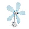 VENTILADOR CON CLIP Ø 43 CM. IDEAL PARA HOGAR, OFICINA, CAMPING, VENTILADOR MESA PORTATIL