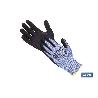 GUANTE ANTICORTE HPPE IMPREGNADO DE NITRILO SANDY COAT TALLA 11   CAJA 12 UNID.
