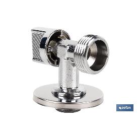 VÁLVULA DE ESCUADRA 1/2 X 3/4 VERTICAL ANTI CAL LAVADORA